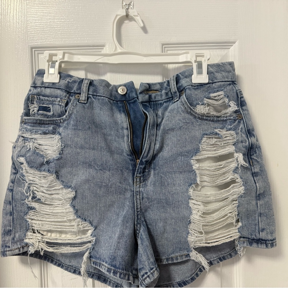 American Eagle Distressed Denim Shorts